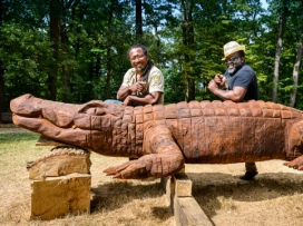 Nové africké sochy