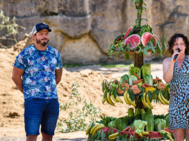 MasterChef Roman Staša oficiálně pokřtil první africké slůně ČR