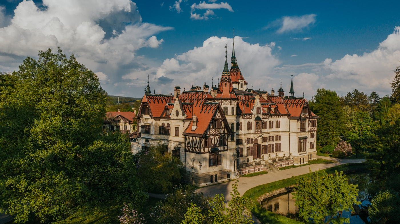 Zámek Lešná nabízí nový prohlídkový okruh