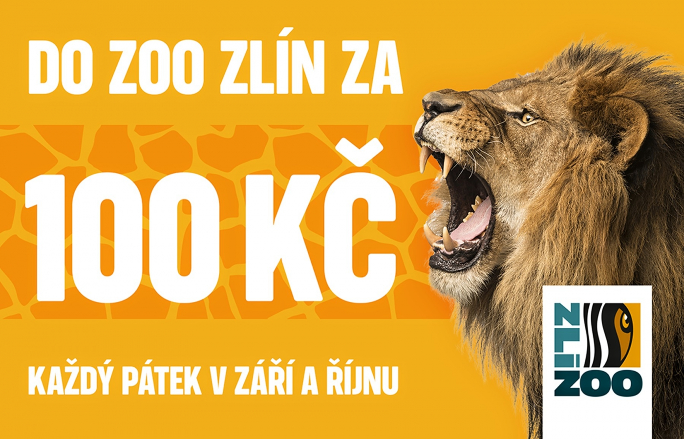 Každý pátek v říjnu jen za 100 Kč!