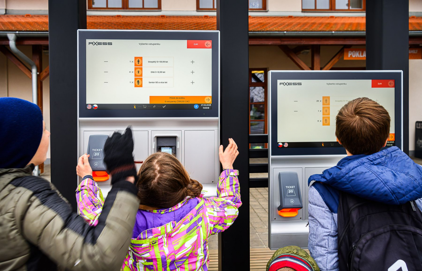 Nové automatické pokladny