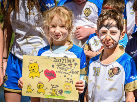 Trojlístek lvíčat pokřtili Zlín Lions