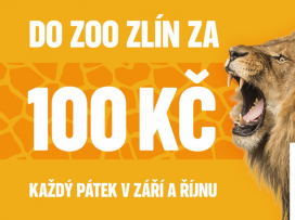 Každý pátek v září a říjnu do Zoo Zlín jen za 100 Kč
