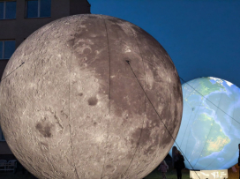 Obří modely planet a pozorování Slunce v sobotu 27.9.