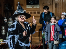 Dětské halloweenské prohlídky zámku Lešná