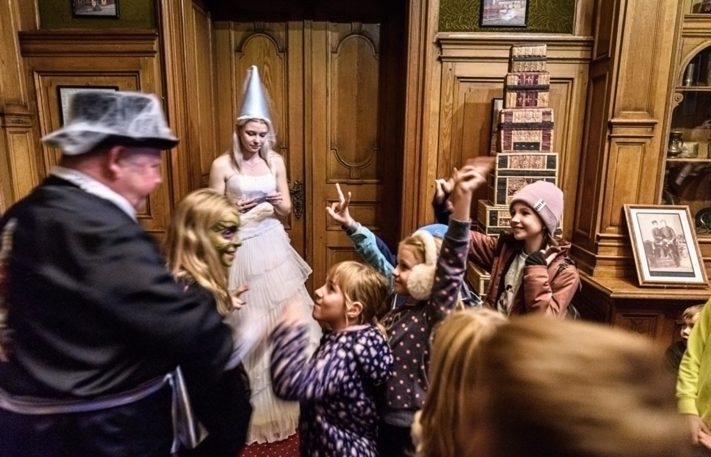 Dětské halloweenské prohlídky zámku Lešná