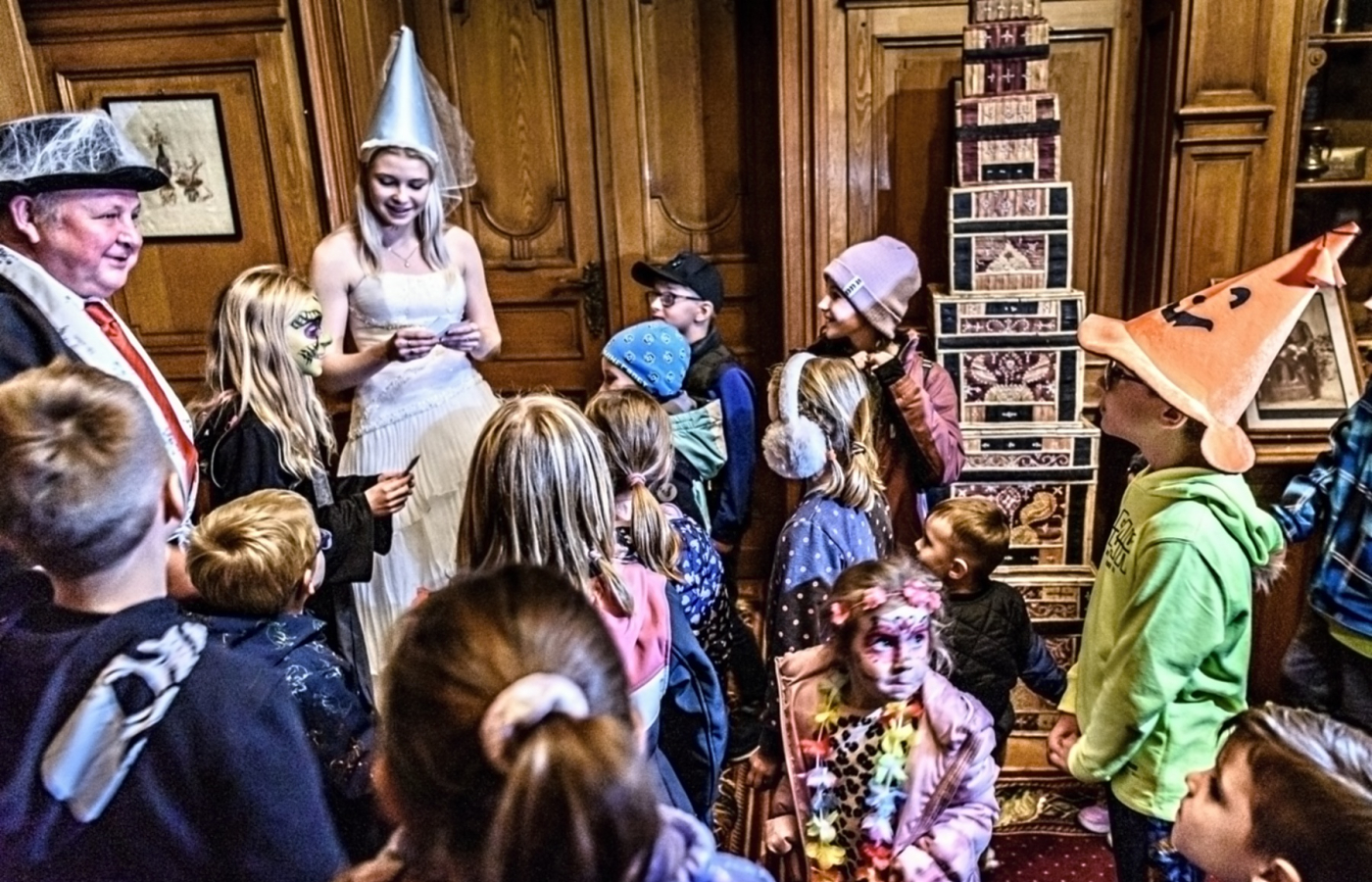 Dětské halloweenské prohlídky zámku Lešná