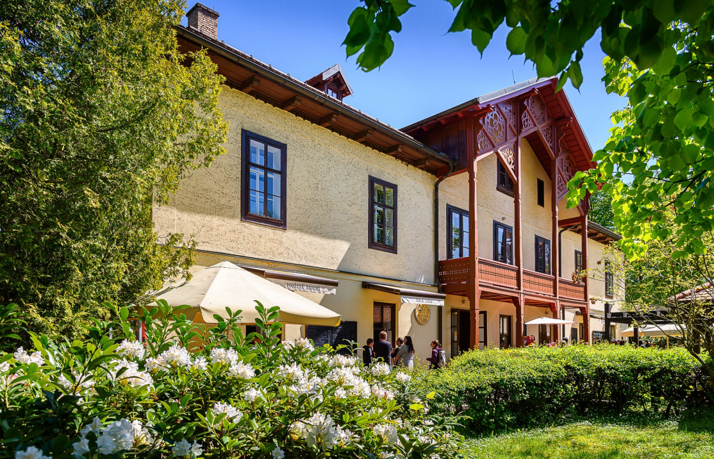 Husí speciality v restauraci Tyrol