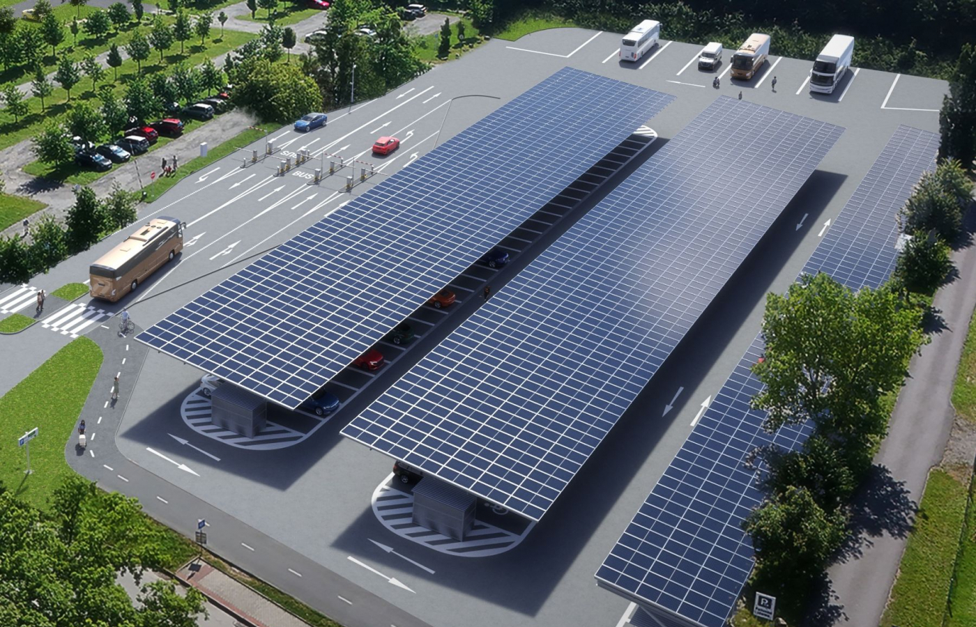 Parking changes at the seasonal entrance