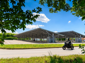 Fotovoltaická elektrárna dokončena