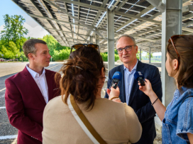 Fotovoltaická elektrárna dokončena