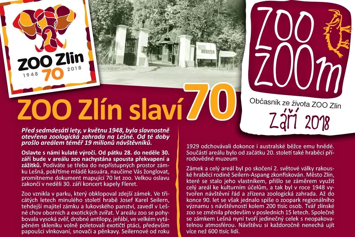 Nový ZOO ZOOM je tady!